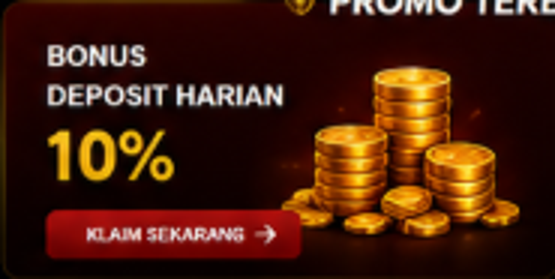 Bonus Deposit Harian 10%